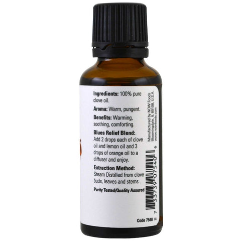 Now Foods - Essential Oils, Clove, 1 fl oz (30 ml)