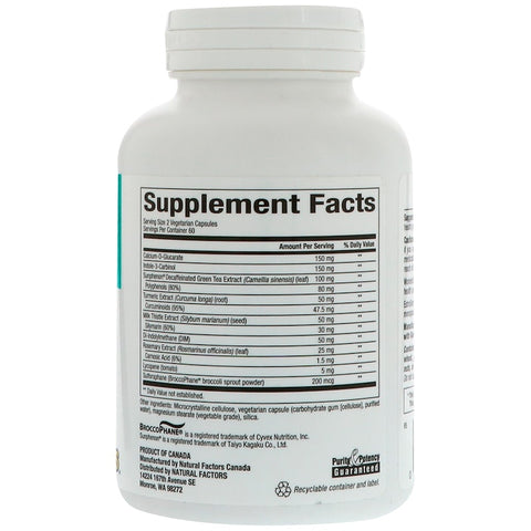Natural Factors - WomenSense, EstroSense, Hormone Balancing,  - 120 Capsules