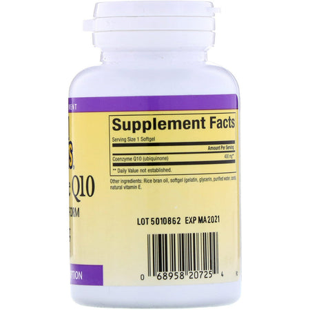 Natural Factors, Coenzyme Q10, 400 Mg, 60 Softgels