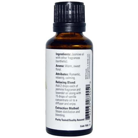 Now Foods - Solutions, Jasmine, 1 fl oz (30 ml)