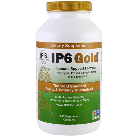 IP-6 International -IP6 Gold, Immune Support Formula -  240 Capsules