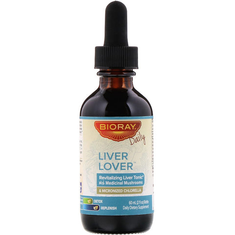 Bioray -Liver Lover, Revitalizing Liver Tonic, Alcohol Free, 2 fl oz (60 ml)