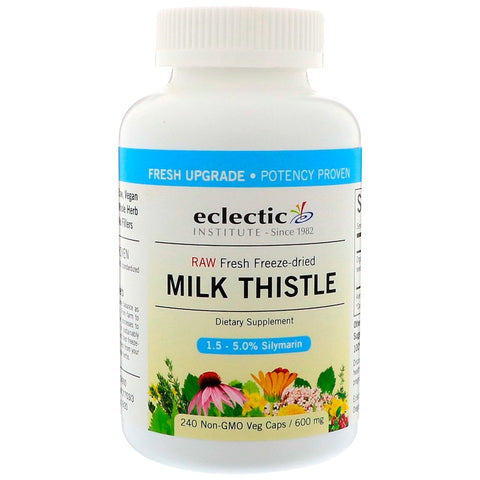 Eclectic Institute - Milk Thistle 600MG - Veg 240