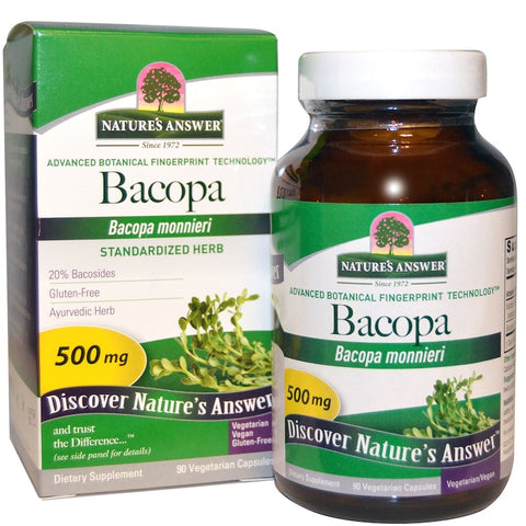 Nature's Answers - Bacopa 500 Mg - 90  V-Cap