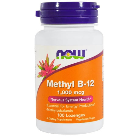 Now Foods - Methyl B-12, 1,000 mcg, 100 Lozenges
