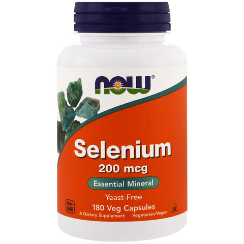 Now Foods - Selenium, 200 mcg, 180 Veggie Caps