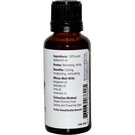 Now Foods - Essential Oils, Spearmint, 1 fl oz (30 ml)