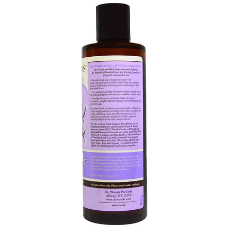 Dr Woods - Castile Soap Liquid Lavender With Shea Butter - 32 Ounce