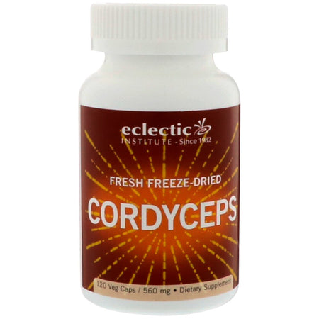 Eclectic Institute - Fresh Freeze-Dried Cordyceps, 560 mg, 120 Veg Caps