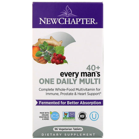 New Chapter - 40+ Every Man™'s One Daily  - 96 Tablets