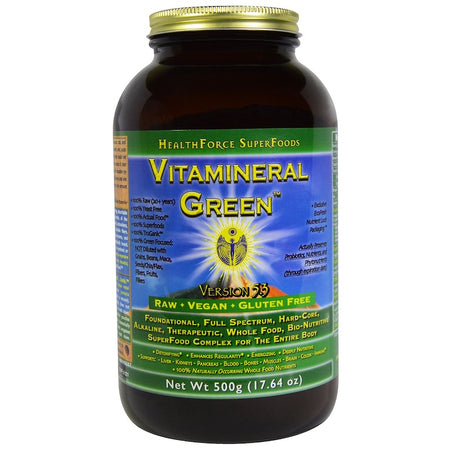 HealthForce SuperFoods - Vitamineral Green™ - 500 Grams Powder