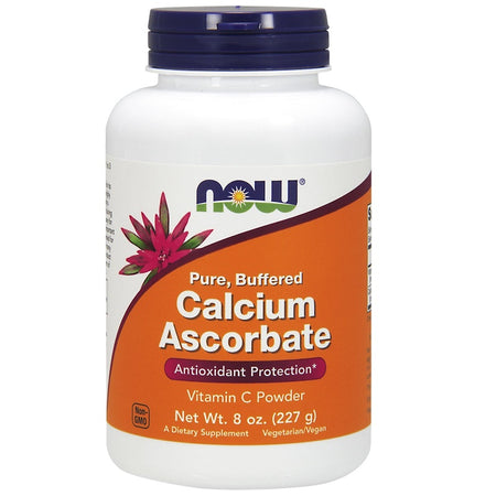 Now Foods - Pure, Buffered Calcium Ascorbate, Vitamin C Powder, 8 oz (227 g)