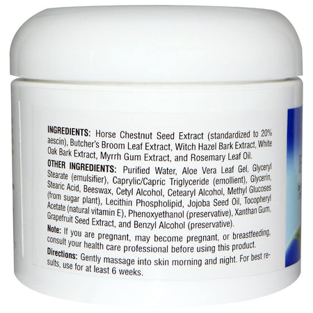 Planetary Herbals - Horse Chestnut Cream, 4 oz (113.4 g)