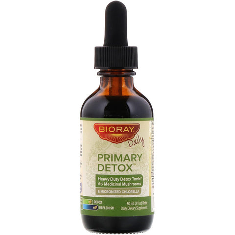 Bioray - Primary Detox Heavy Duty Detox Tonic, Alcohol Free, 2 fl oz (60 ml)