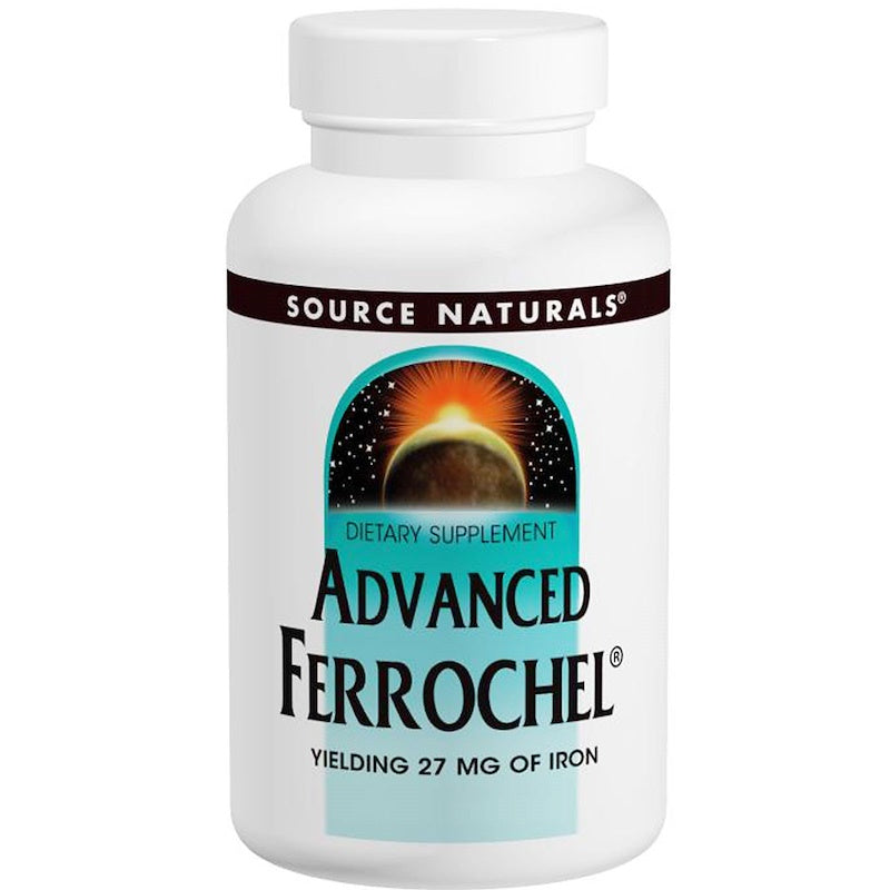 Source Naturals - Ferrochel®, Advanced 27 Mg - 180 Tablet