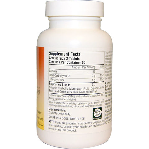Planetary Herbals - Planetary Ayurvedics™ Triphala Gold® 1000 Mg - 120 Tablet