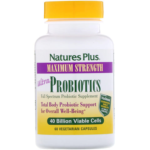 Natures Plus - ULTRA PROBIOTICS  60 Vegan Capsules