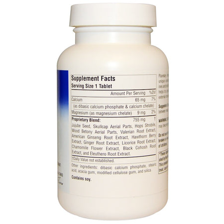 Planetary Herbals - Stress Free™  Botanical Stress Relief 810 Mg - 90 Tablet