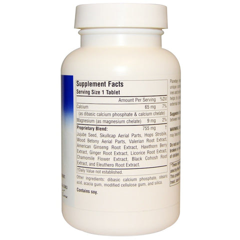 Planetary Herbals - Stress Free™  Botanical Stress Relief 810 Mg - 90 Tablet