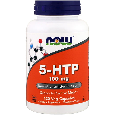 Now Foods - 5-HTP, 100 mg, 120 Veg Capsules