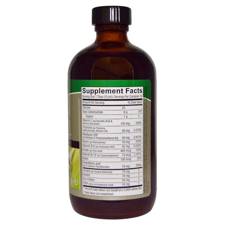 Nature's  Answers - Liquid Vitamin B-Complex, Natural Tangerine Flavor, 8 fl oz