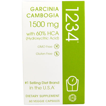 Creative Bioscience - Garcinia Cambogia 1234 Diet Supplement - 180 Count