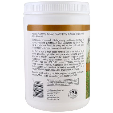 IP -6 International - IP6 Gold, Immune Support Formula - 14.6 Oz Powder