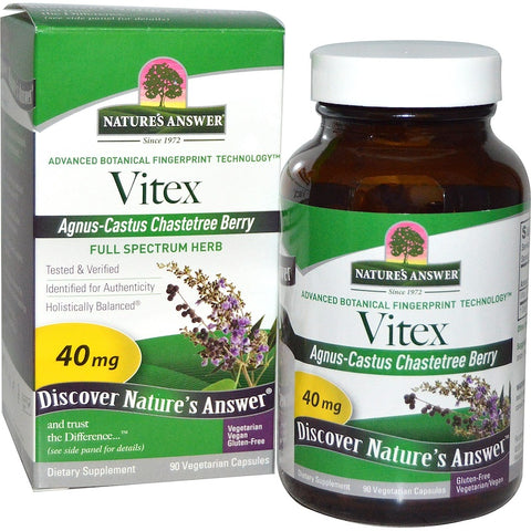 Nature's  Answers - Vitex Agnus-Castus (Chastetree Berry) - 90  V-Cap