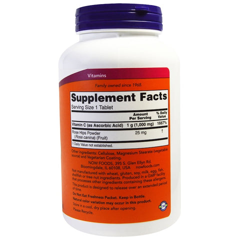 Now Foods - C-1000 RH SR250 TABS