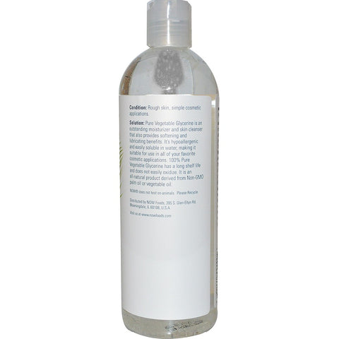 Now Foods - Solutions, Vegetable Glycerine, 16 fl oz (473 ml)
