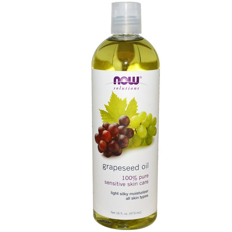 Now Foods - Solutions, Grapeseed Oil, 16 fl oz (473 ml)