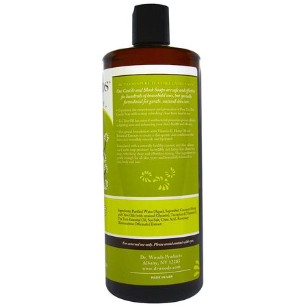 Dr Woods - Castile Soap Liquid Tea Tree - 32 Ounce