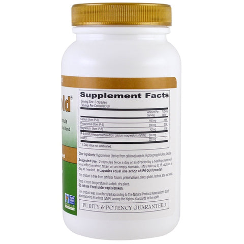 IP -6 International - IP6 Gold, Immune Support Formula- 120 Vegetarian  Capsules