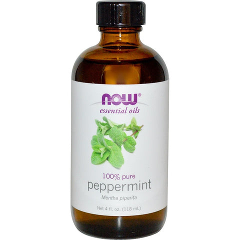 Now Foods - Essential Oils, Peppermint, 4 fl oz (118 ml)