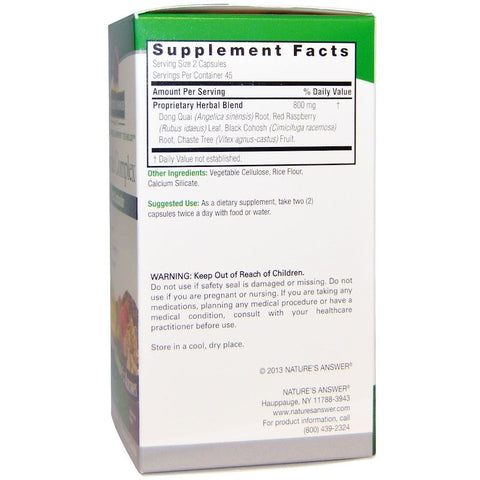 Nature's  Answers - Female Complex™ - 90  Vegan Capsules