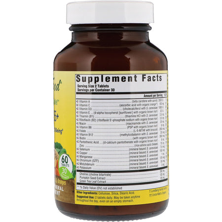 Megafood - Multi For Men 55+ - 60 Tablets