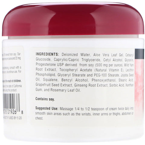 Source Naturals - Eternal Woman™ Progesterone Cream (CA) - 4 Oz