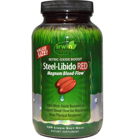 Irwin Naturals - Steel-Libido RED - VALUE SIZE - 150 softgels