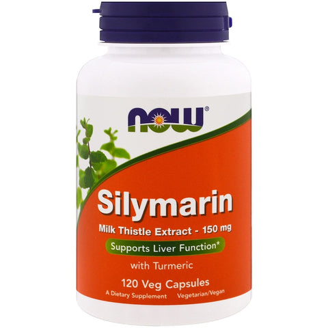 Now Foods - Silymarin, Milk Thistle Extract, 150 mg, 120 Veg Capsules