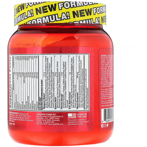 BSN - N.O.-Xplode, Legendary Pre-Workout, Grape, 1.22 lbs (555 g)5 g)