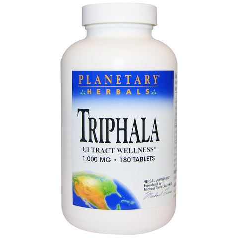 Planetary Herbals - Triphala 1000 Mg - 180 Tablet
