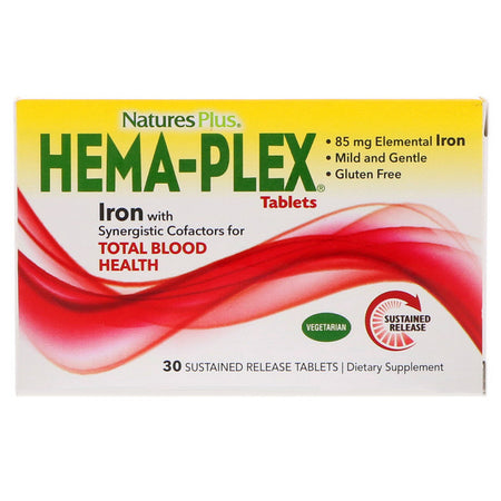 Natures Plus - HEMA-PLEX TAB 30 / BOX 6