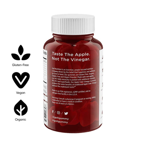 Goli - Apple Cider Vinegar Gummies  - 60 Gummies