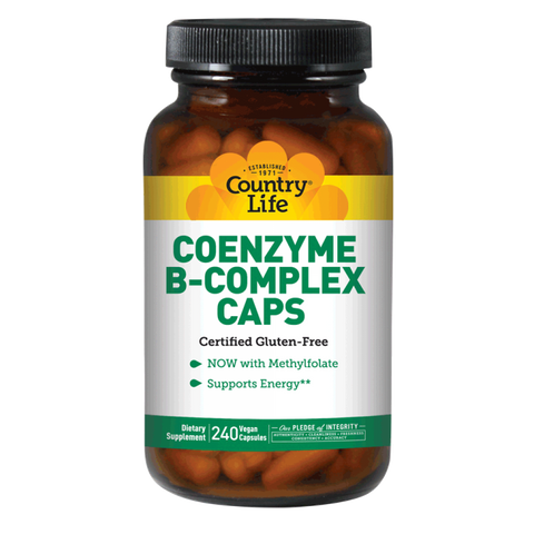 Country Life - COENZYME B-COMPLX VEGICAPS 240 - 240 Vegicaps