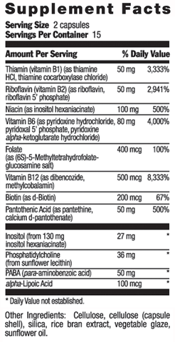 Country Life - COENZYME B-COMPLEX VCAPS 120 - 120 Vegicaps