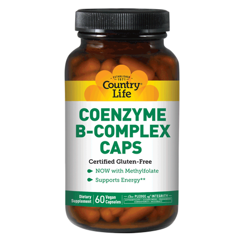 Country Life - COENZYME B-COMPLEX VCAPS 60 - 60 Vegicaps