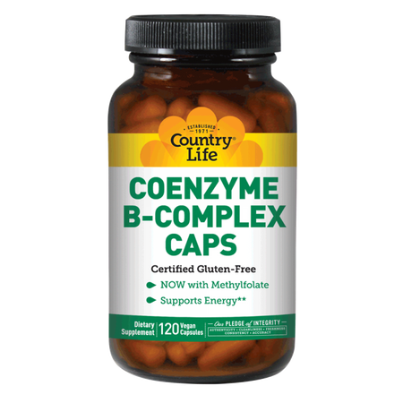 Country Life - COENZYME B-COMPLEX VCAPS 120 - 120 Vegicaps