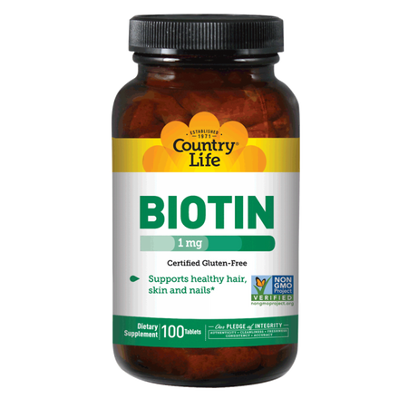 Country Life - BIOTIN 1000MCG. 100 - 100 Tablet