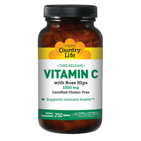 Country Life - VITAMIN C 1000 RH,TR 250 - 250 Tablet