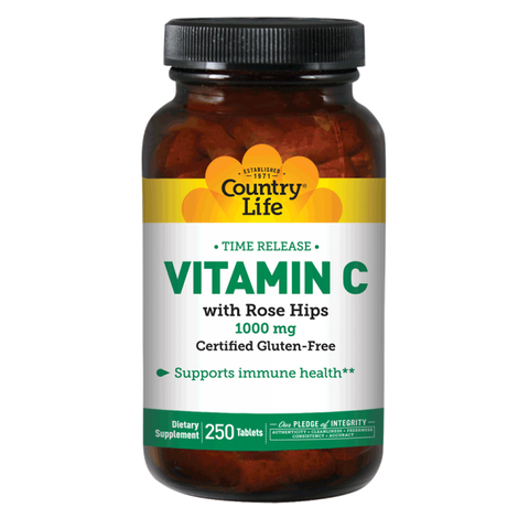 Country Life - VITAMIN C 1000 RH,TR 250 - 250 Tablet